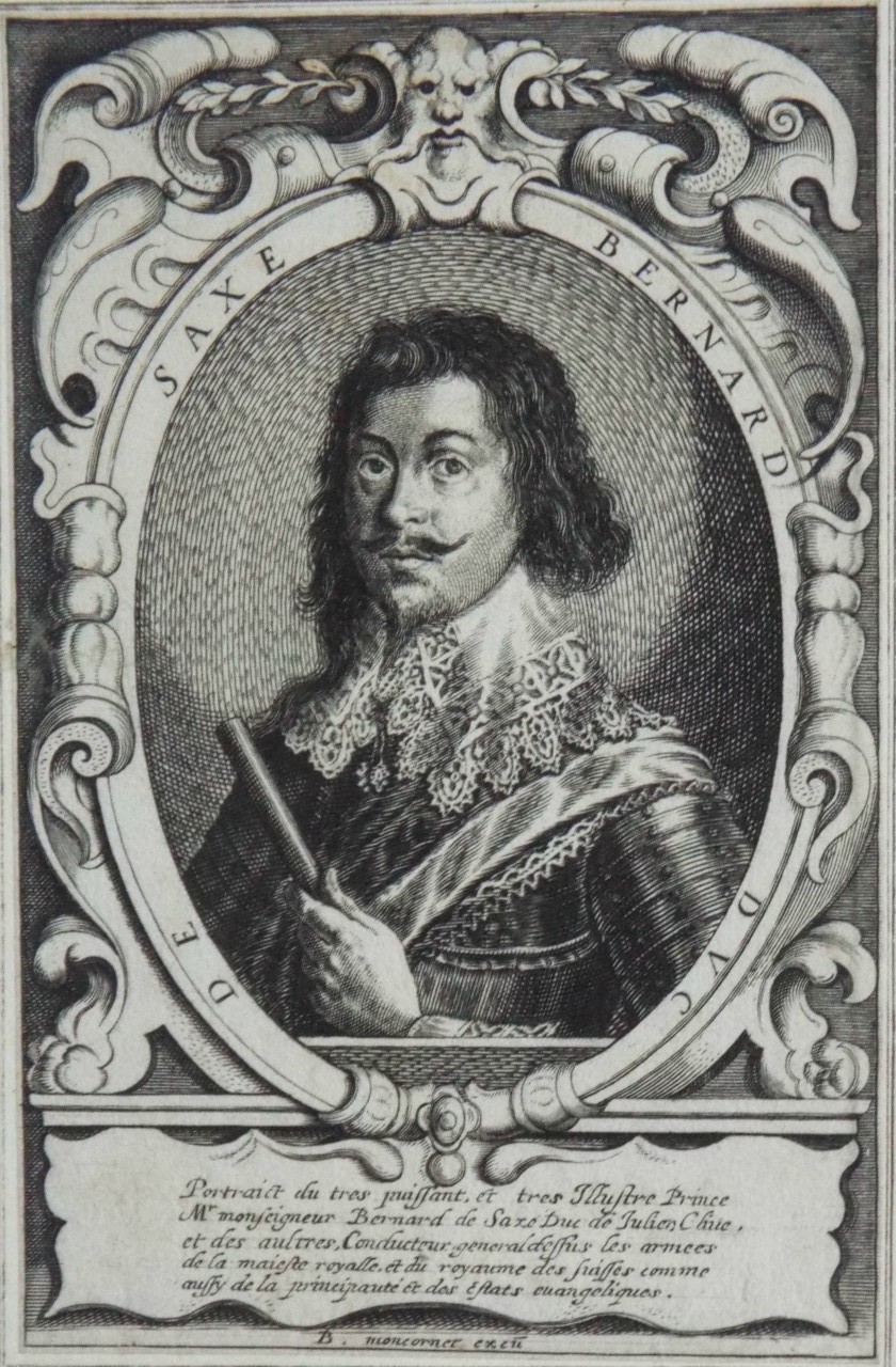 Print - Bernard Duc de Sac - Moncornet